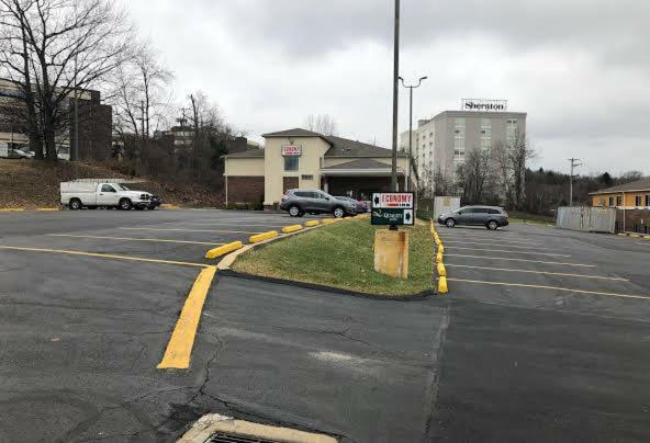Economy Inn PIT Airport Moon Township Exterior foto